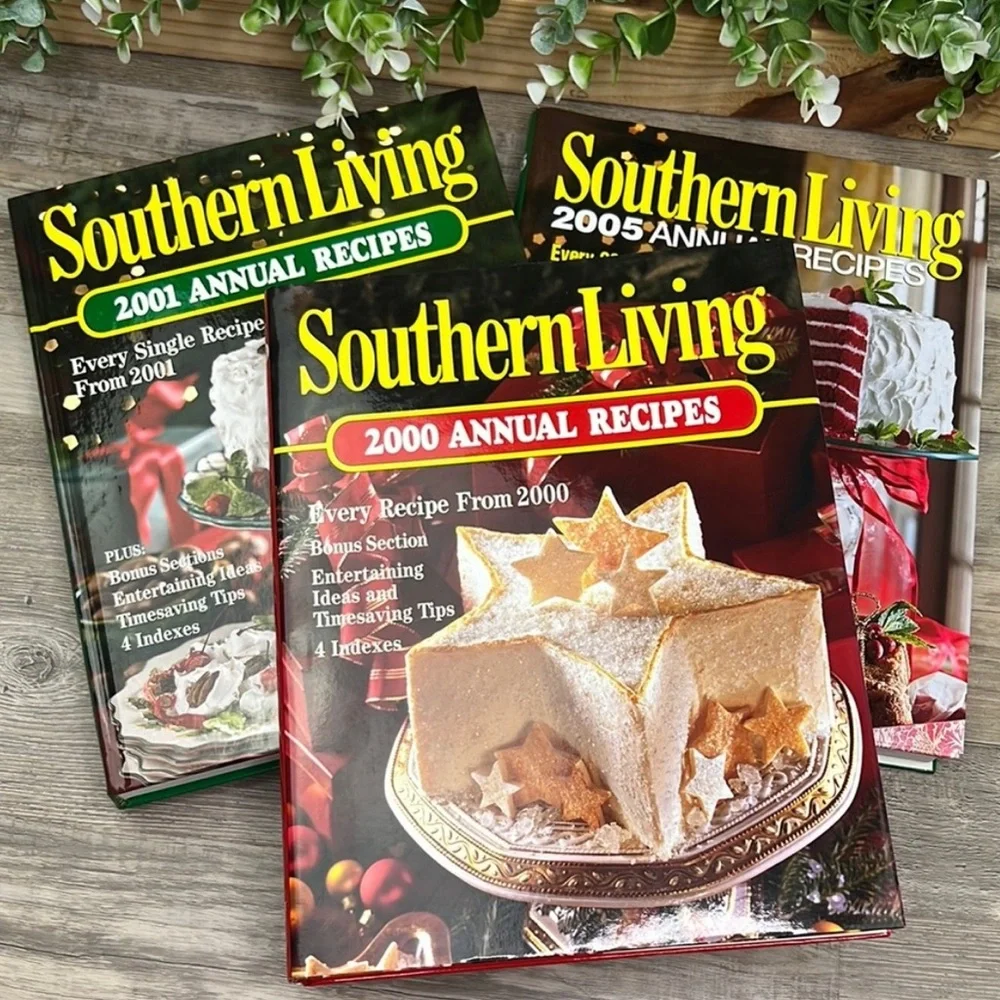 Southern Living 2001 Annual Recipes Hardcover Cookbook